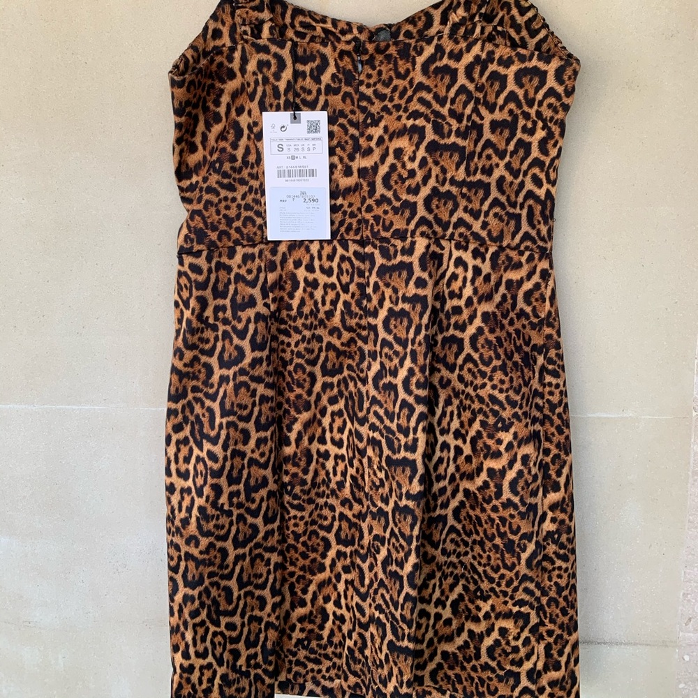 Zara Cheetah Print Dress - Picture 5 of 5